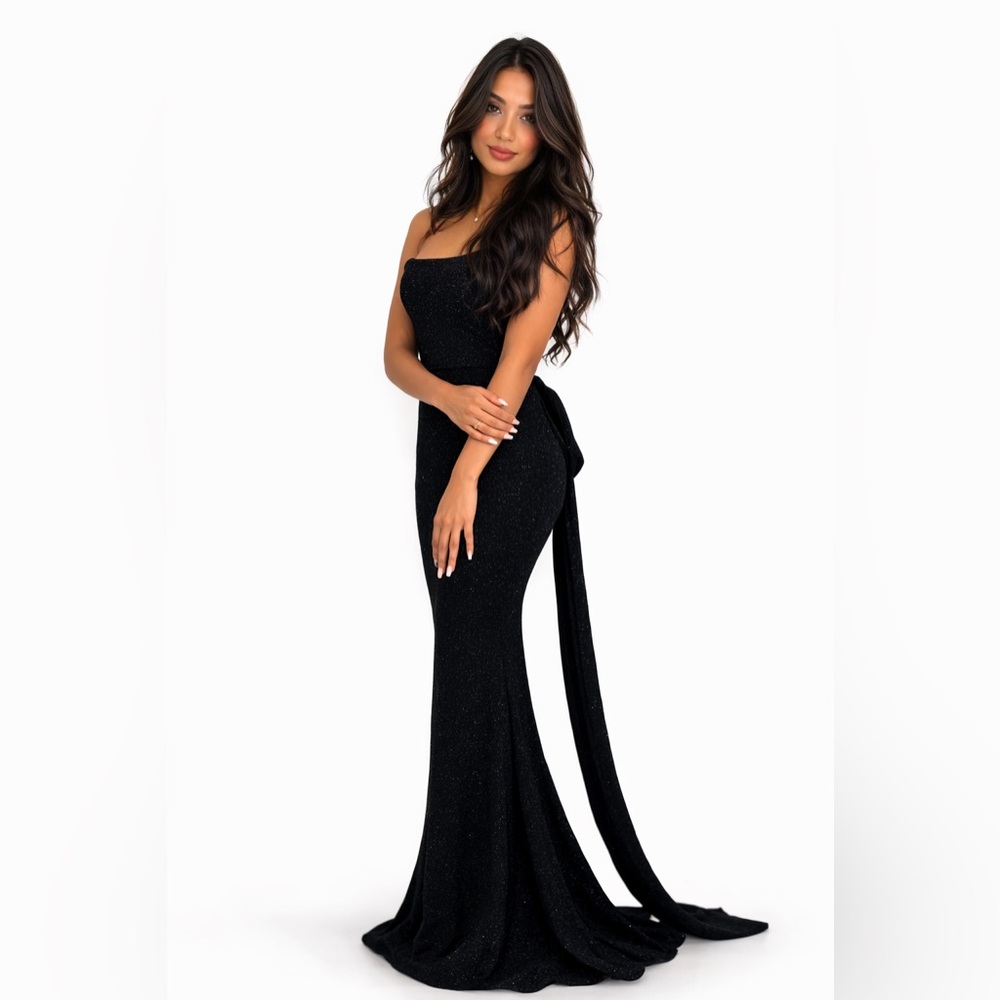 Sparkly Windsor Elegant Black Evening Gown